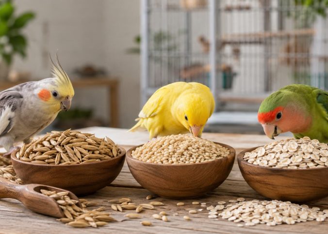 Aveia para pássaros: para que serve na alimentação?
